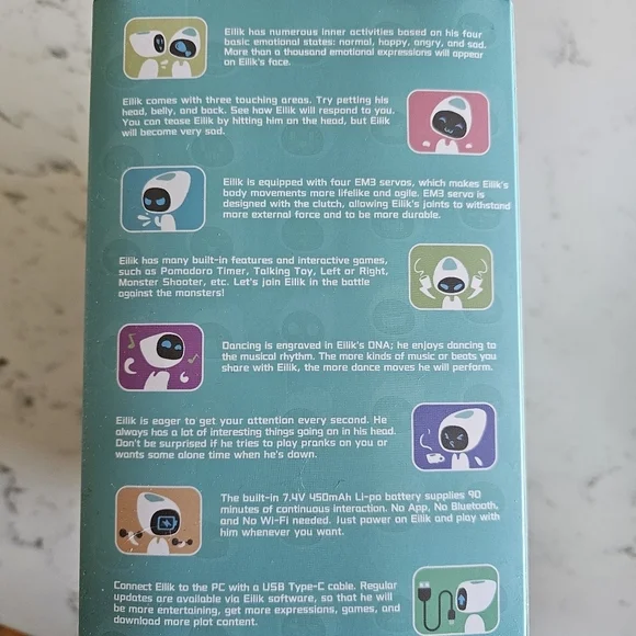 Eilik Desktop Robot - Picture 2 of 12